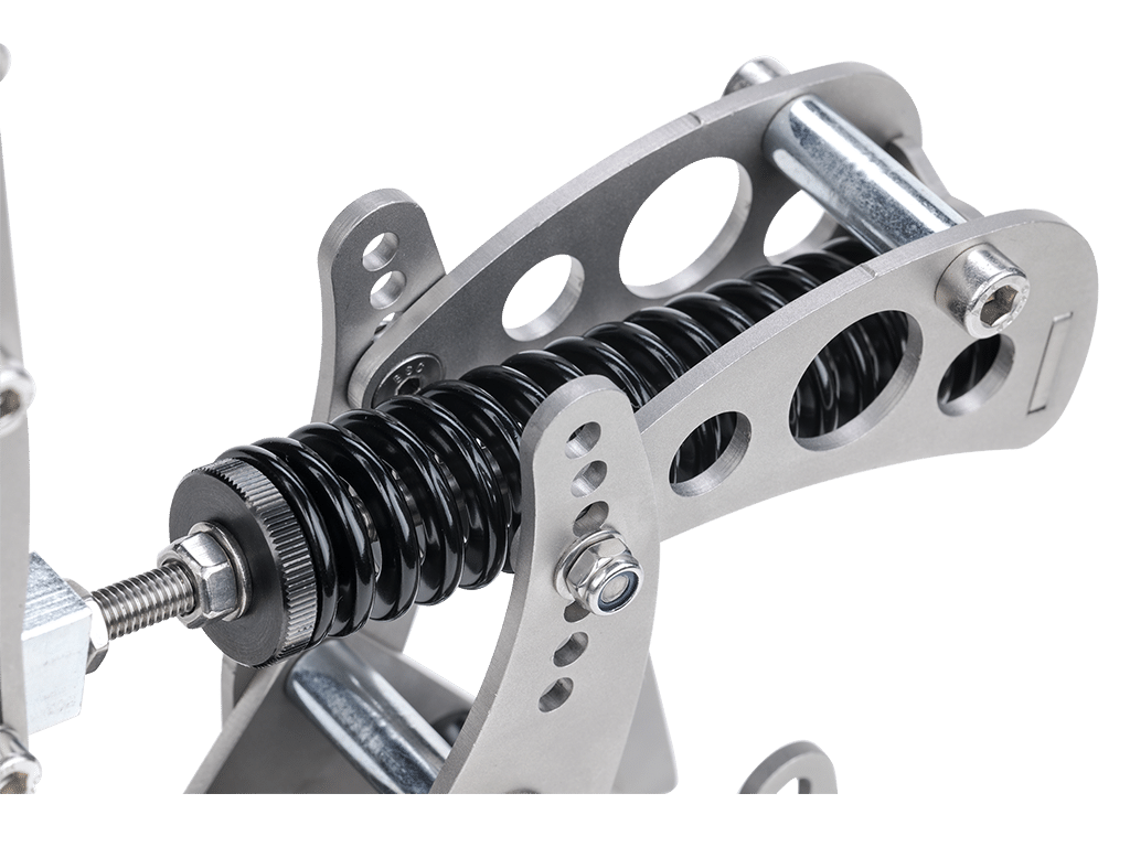 Ultimate+ 3-pedal set Silver - Heusinkveld®